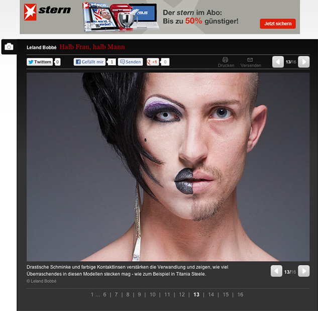 Half Drag - Stern Magazine