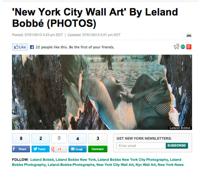 NYC Wall Art - Huffington Post